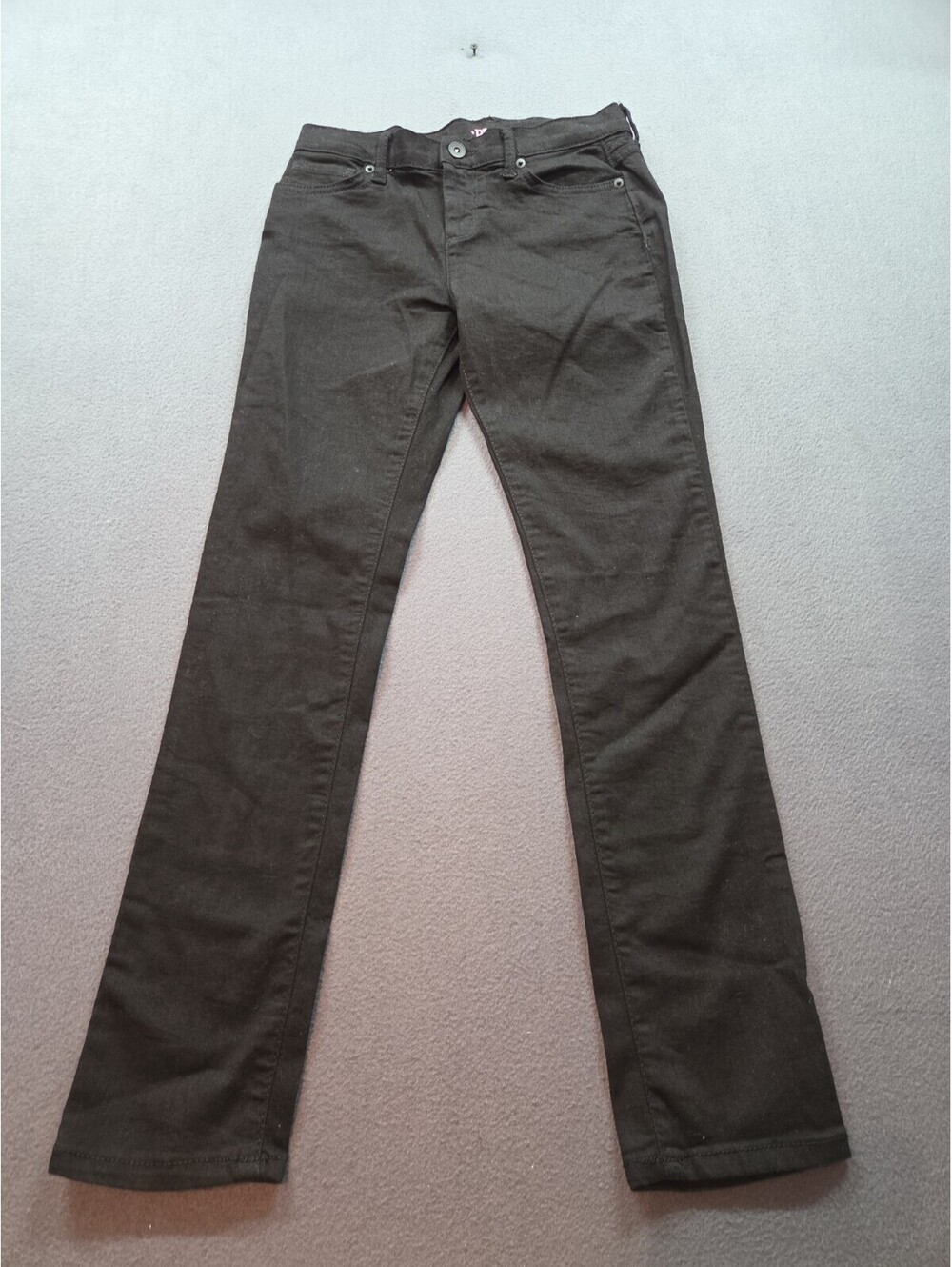girl's black denim jeans by Place size 12 super skinny NWT